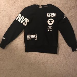 Aape by Bathing Ape Crew Neck Sweater